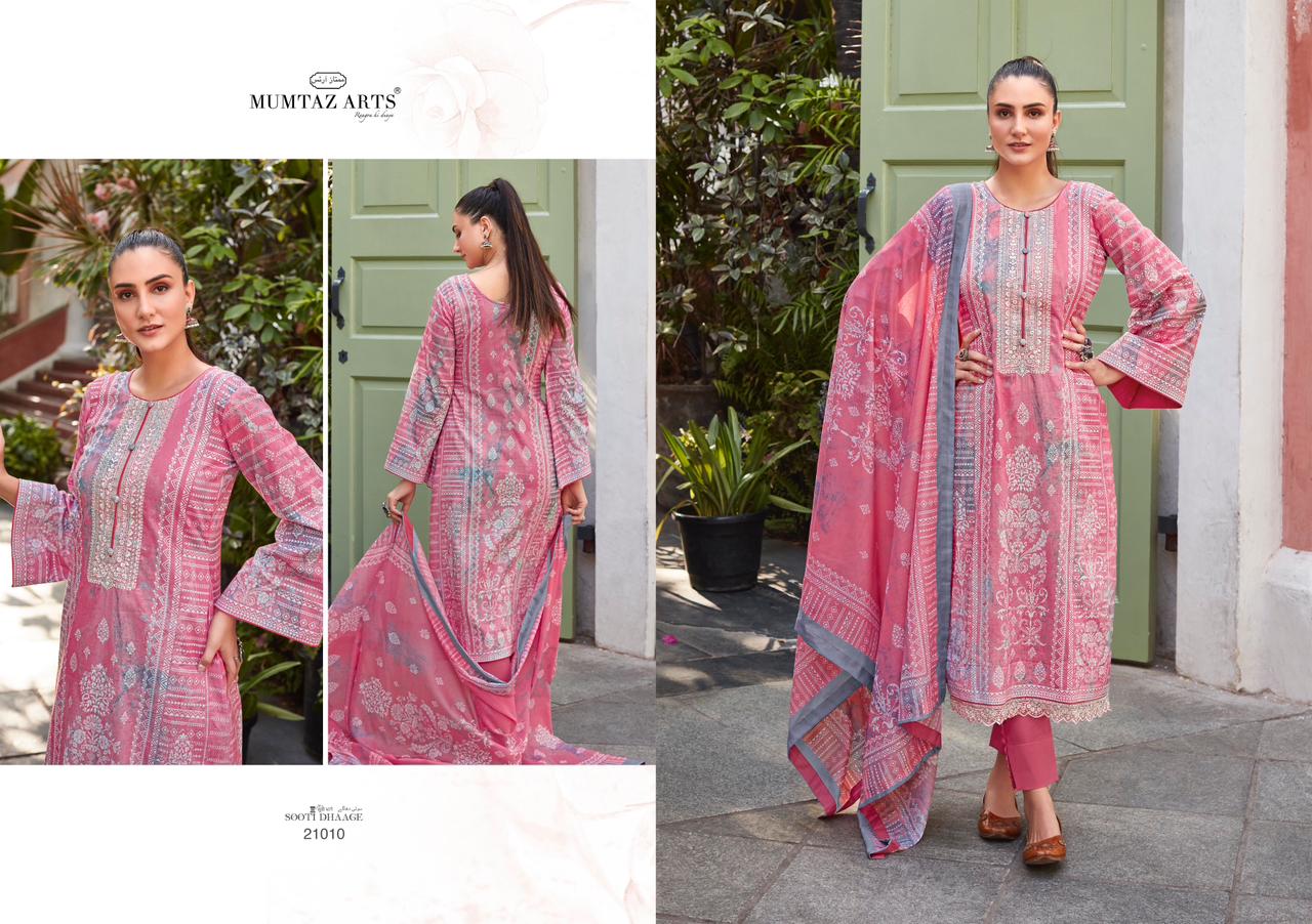 Mumtaz Sooti Dhaage Casual Wear Wholesale Dress Material Catalog